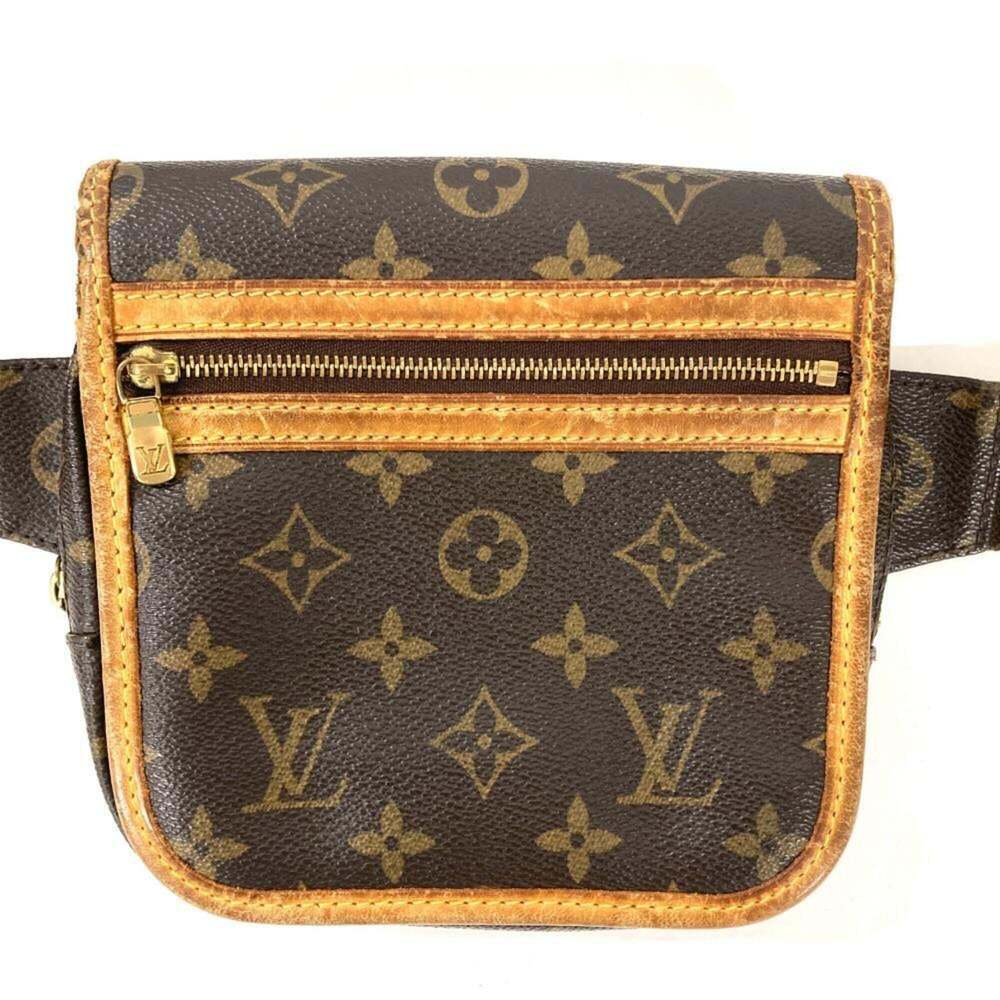 LOUIS VUITTON Brown Monogram Canvas Hobo Bag - Picture 3 of 10
